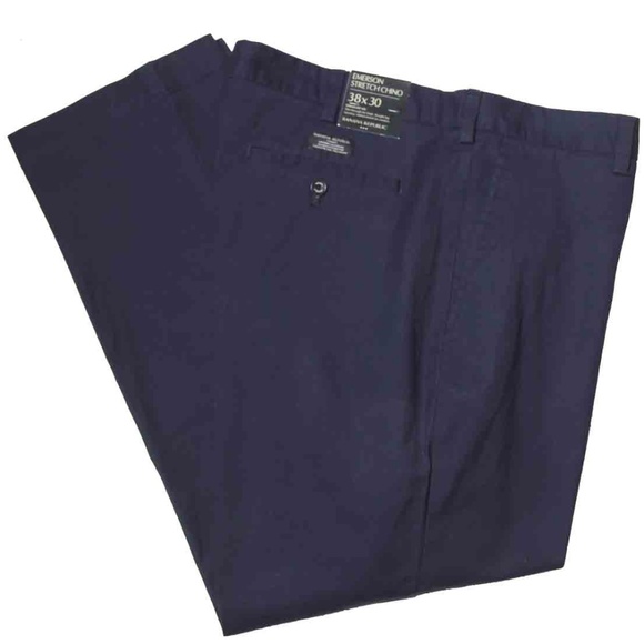 Banana Republic Other - Banana Republic Pants Chinos Navy ACTUAL 40 X 30